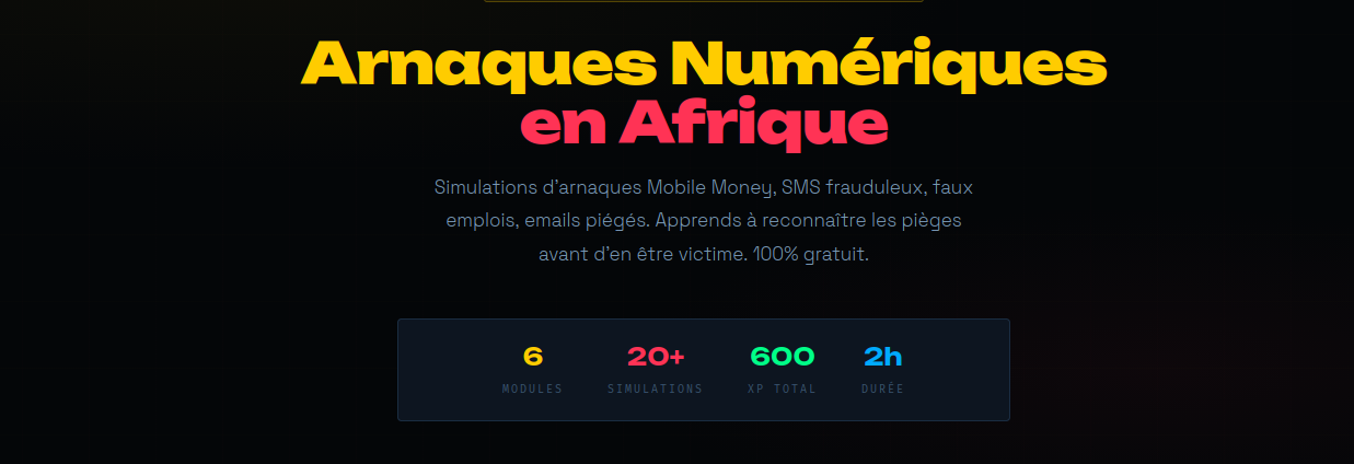 Formation Interactive — Afrique Numérique