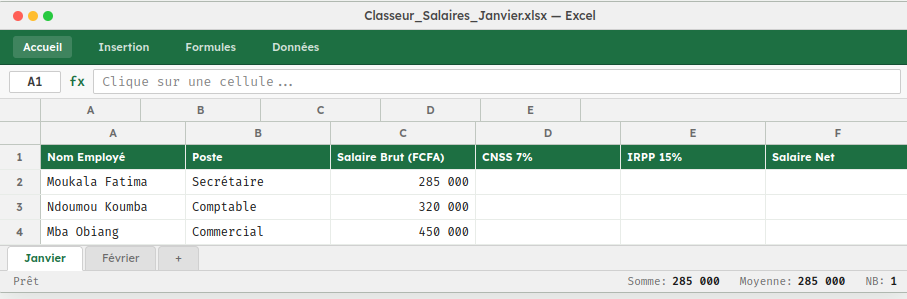 Excel Maîtrise Totale · Formation Interactive