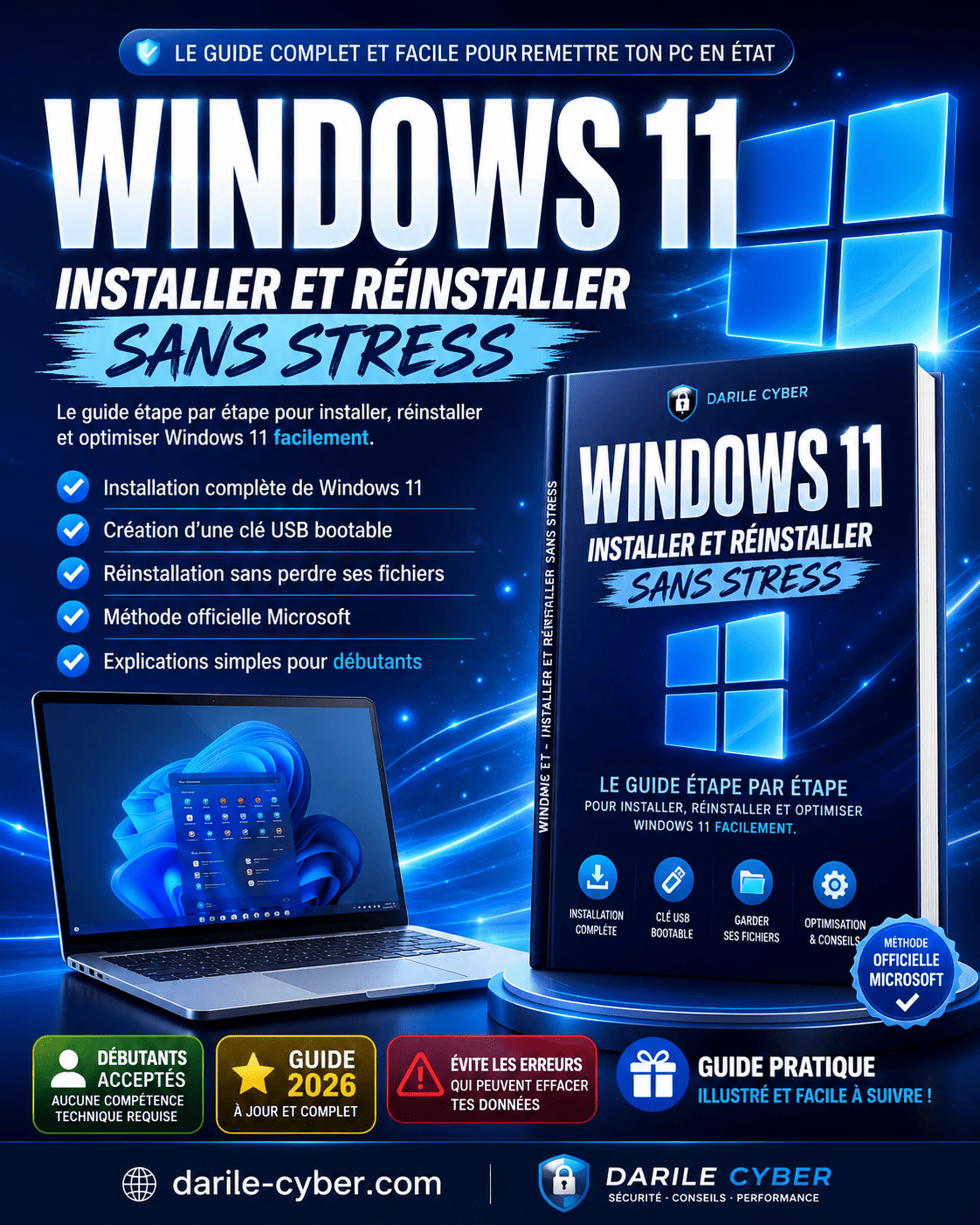 Windows 11 : Le Guide Complet d'Installation & Réinstallation