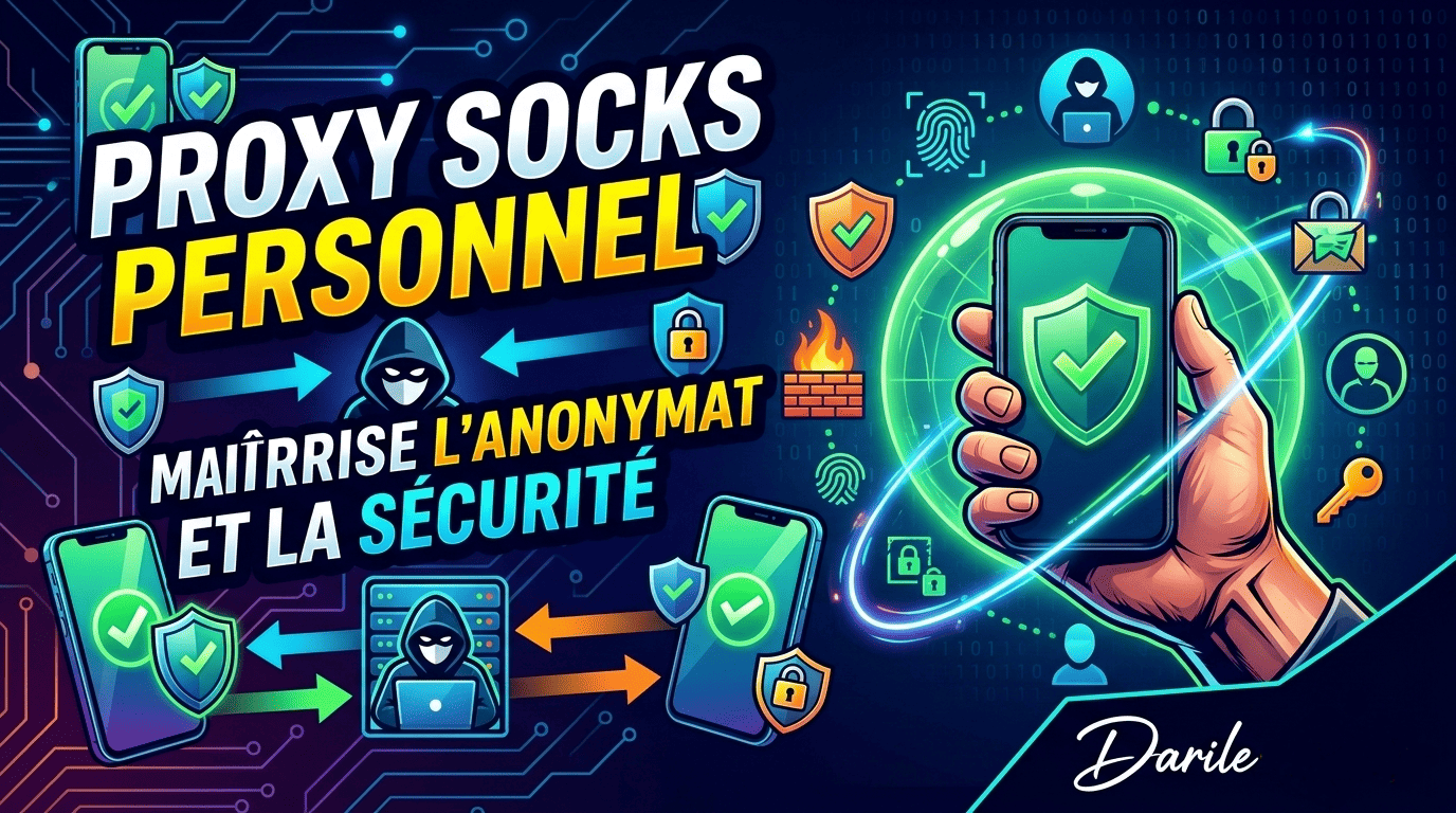 Proxy SOCKS Personnel : Maîtrisez l'Anonymat et la Sécurité.