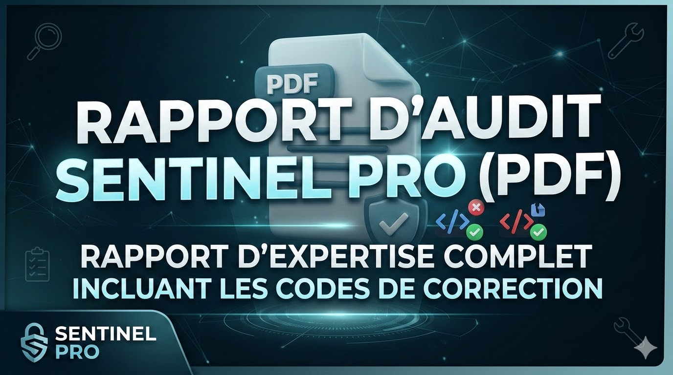 Rapport d'Audit Sentinel Pro (PDF)